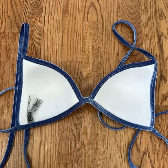 Victorias Secret PINK Velour Bikini Top SDD - Picture 6 of 6